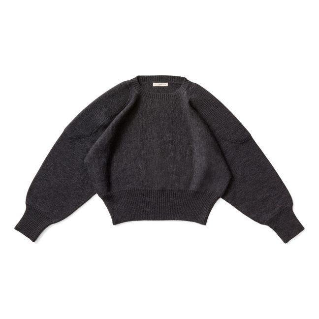 Pull Mérinos Piper - Collection Femme  | Gris anthracite