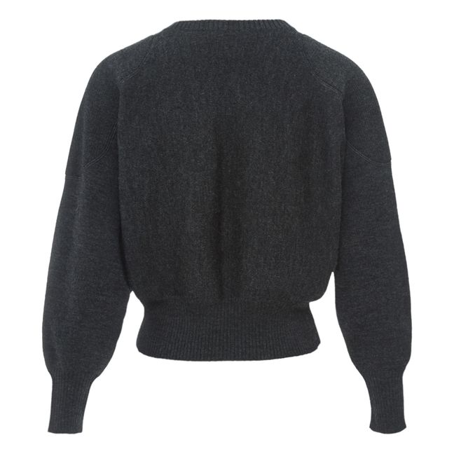 Pull Mérinos Piper - Collection Femme  | Gris anthracite
