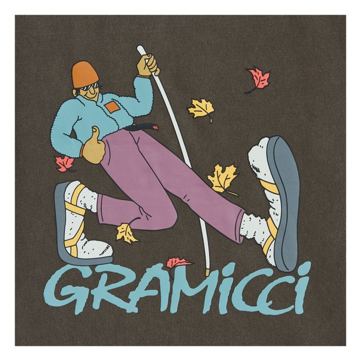 T-shirt Gramicci Hiker | Marron- Image produit n°1