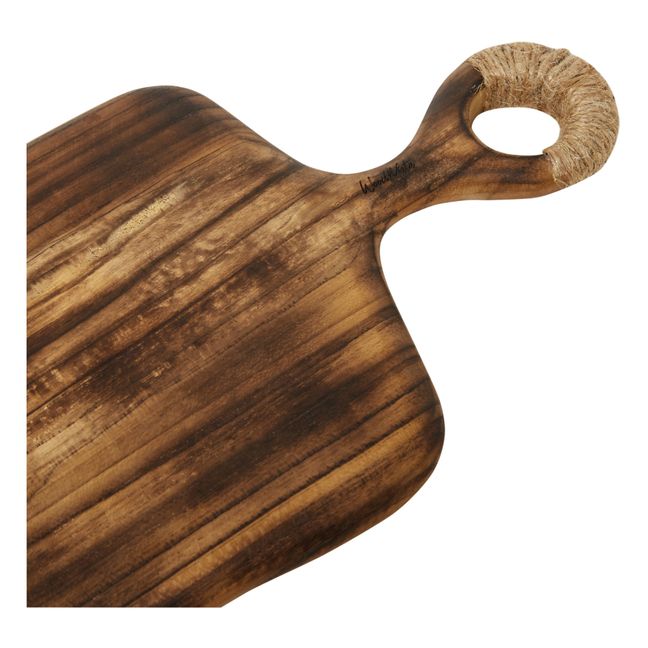 Smoked Wood Chopping Board | Teca