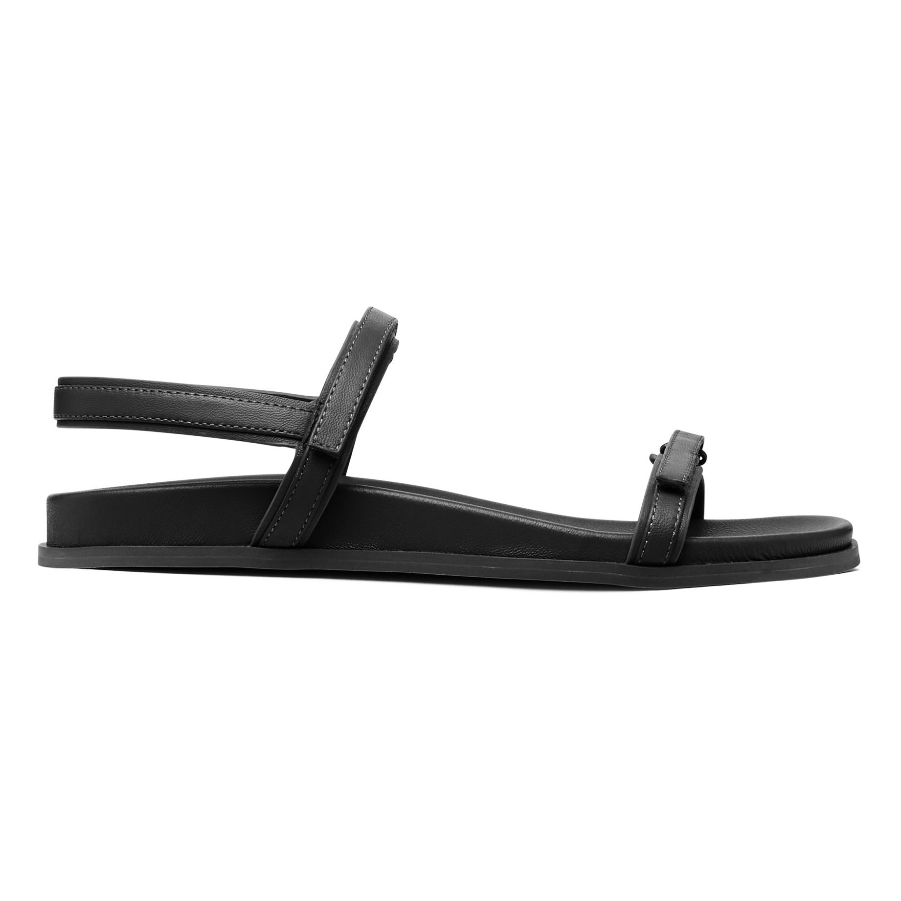 St Agni - Gio Velcro Sandals - Black