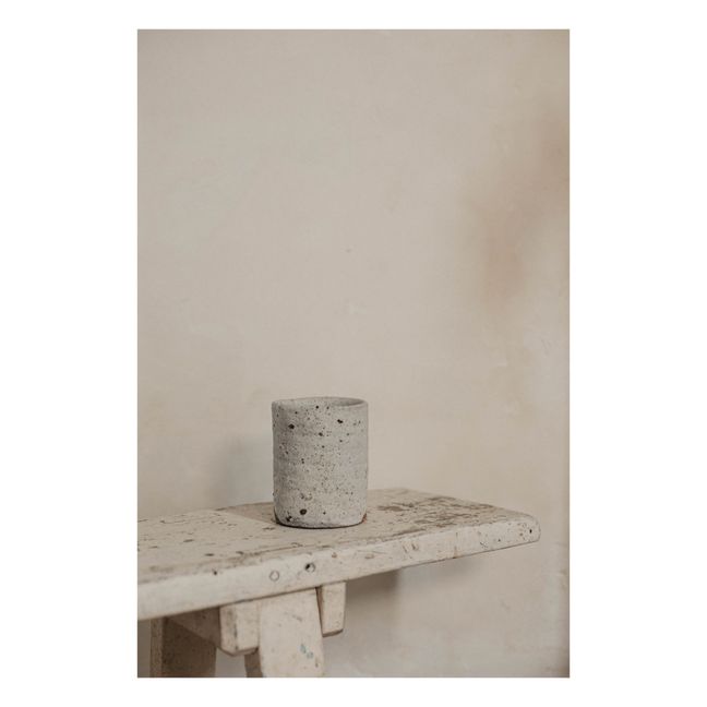 La Roca Wild Fig Candle - 240 g | Heather grey