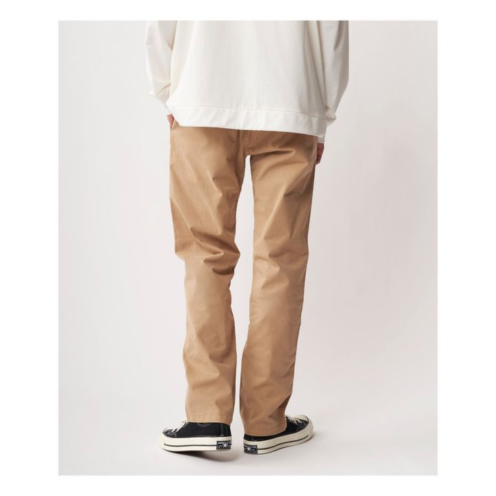 Cropped Chino Trousers | Beige- Product image n°3