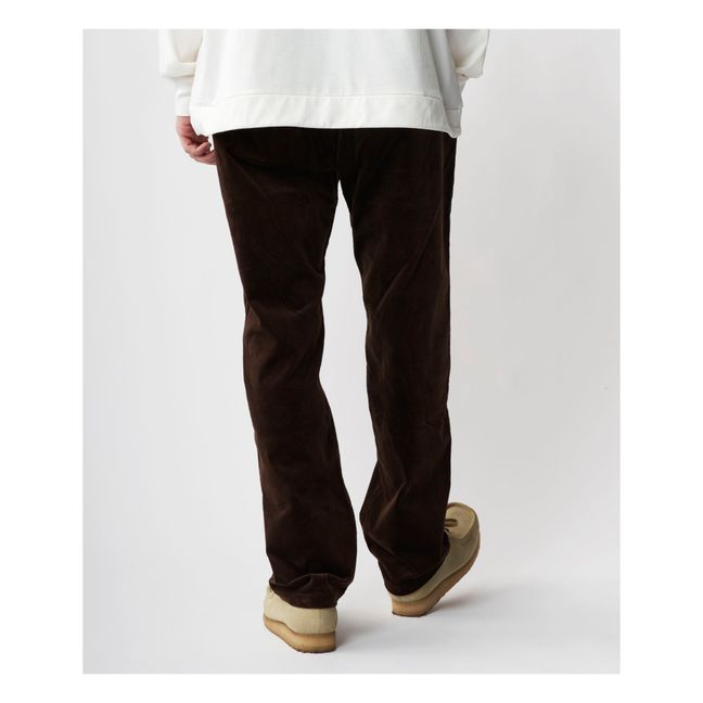 Pantaloni in velluto | Marrone