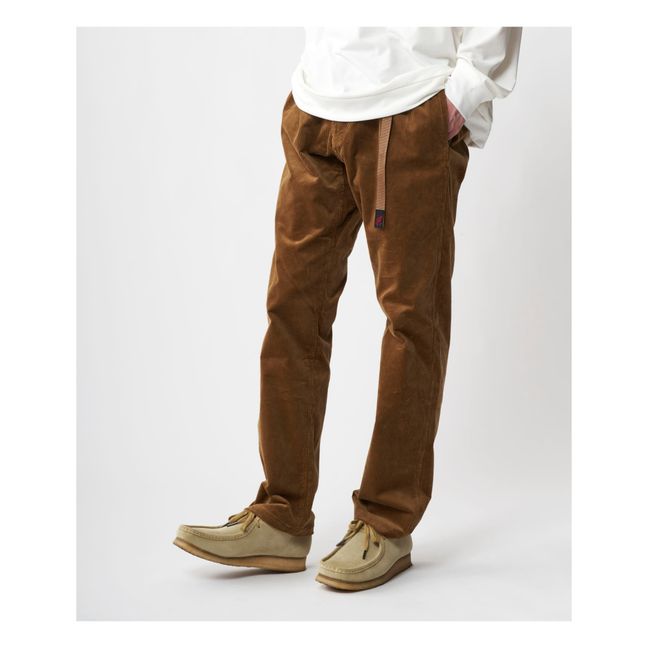 Velour Trousers | Camel