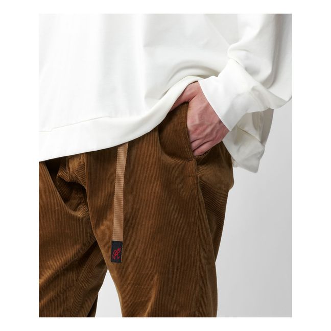 Velour Trousers | Camel