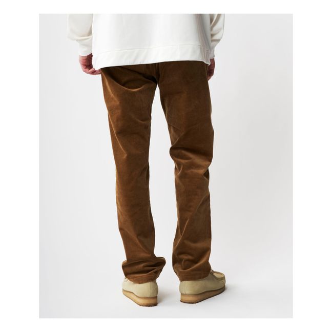 Velour Trousers | Camel