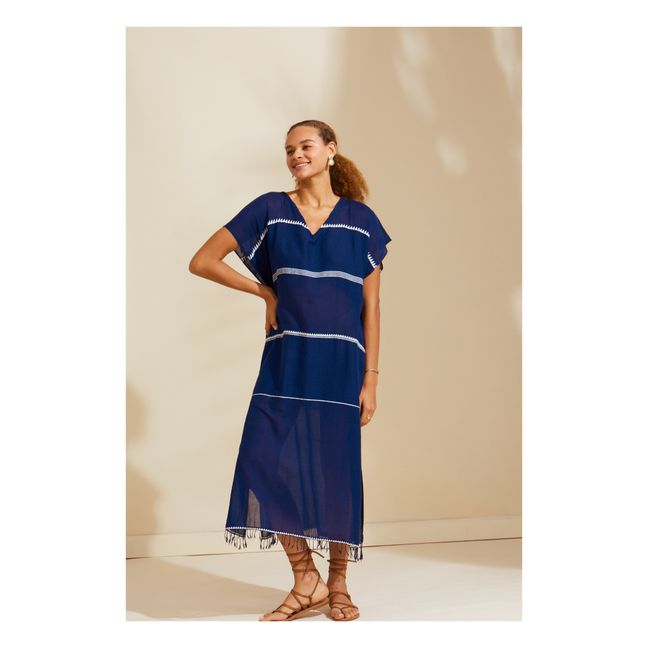 Caftan Classique Nunu | Bleu marine