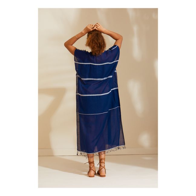 Caftan Clásico Nunu | Azul Marino