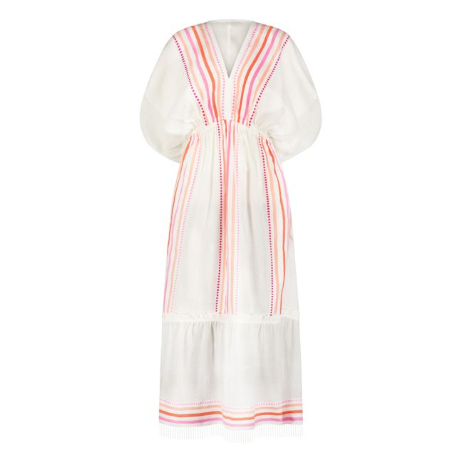Robe Plunge Neck Eshe | Rose