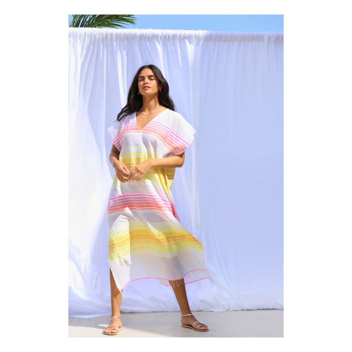 Jamila Classic Kaftan Dress | Amarillo- Imagen del producto n°2
