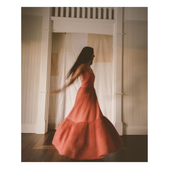 Kleid Lucia | Burgunderrot- Produktbild Nr. 1