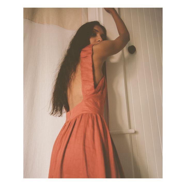 Lucia Dress | Burdeos- Imagen del producto n°2