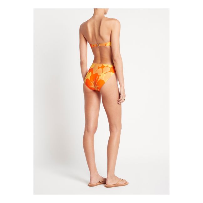 Tropical Bikini Top | Arancione