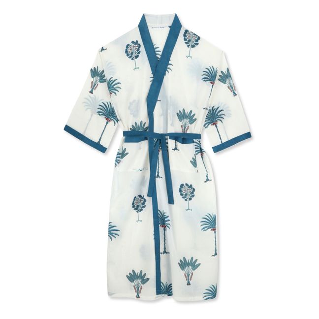 Palm Tree Dressing Gown | Beige