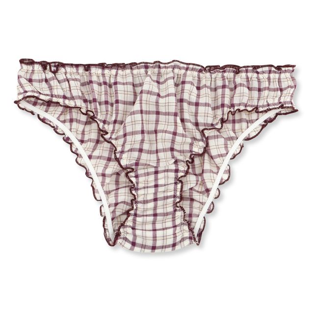 Garbin Checked Briefs | Violeta