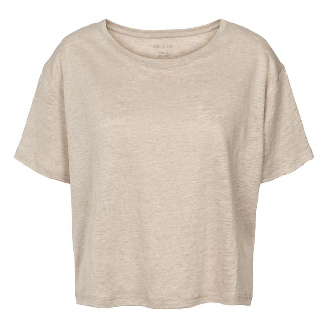 T-shirt Ivalo Lin | Naturel