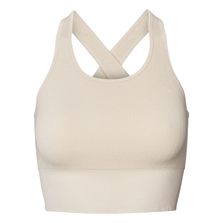 GAI+LISVA - Yoga Lifa Crop Top - Ecru