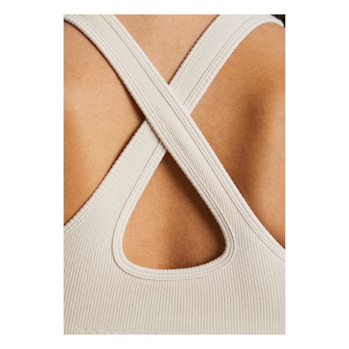 GAI+LISVA - Yoga Lifa Crop Top - Ecru