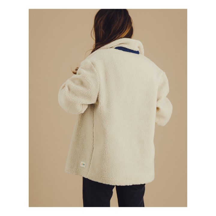 Cool Sheepskin Jacket | Ecru- Immagine del prodotto n°4