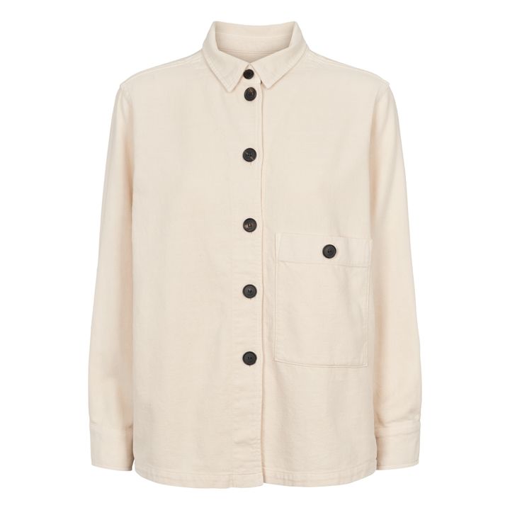 Mara Organic Cotton Overshirt Jacket | Crudo- Imagen del producto n°0