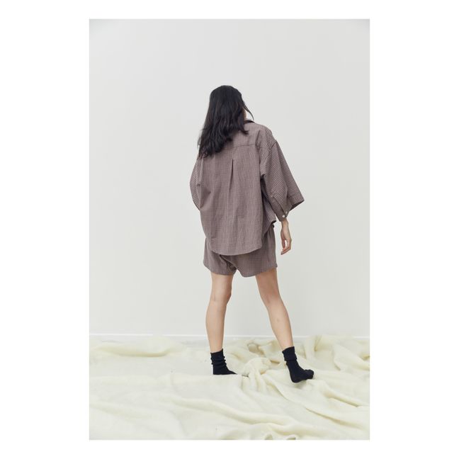 03 Linen Top & Bottom Set | Russet