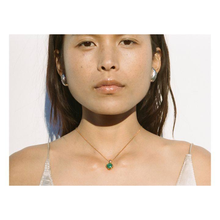 The Eye of the Storm Necklace | Gold- Product image n°1