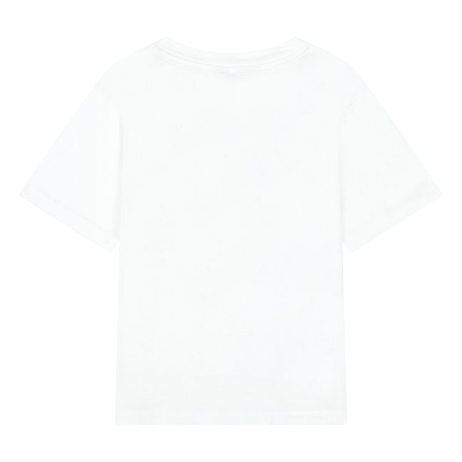 Feel The Heat Organic Cotton T-Shirt | Off white
