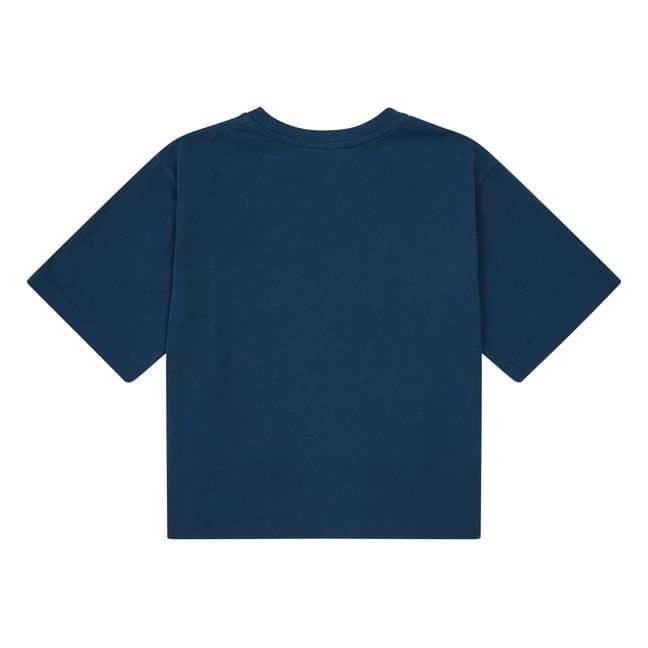 Organic Cotton Hermosa Beach T-Shirt | Blue