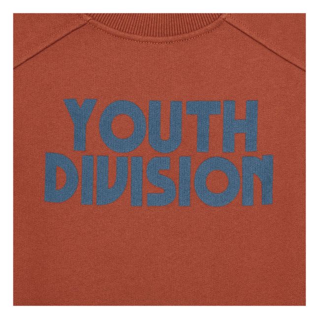 Organic Cotton Youth Sweatshirt | Rostfarben