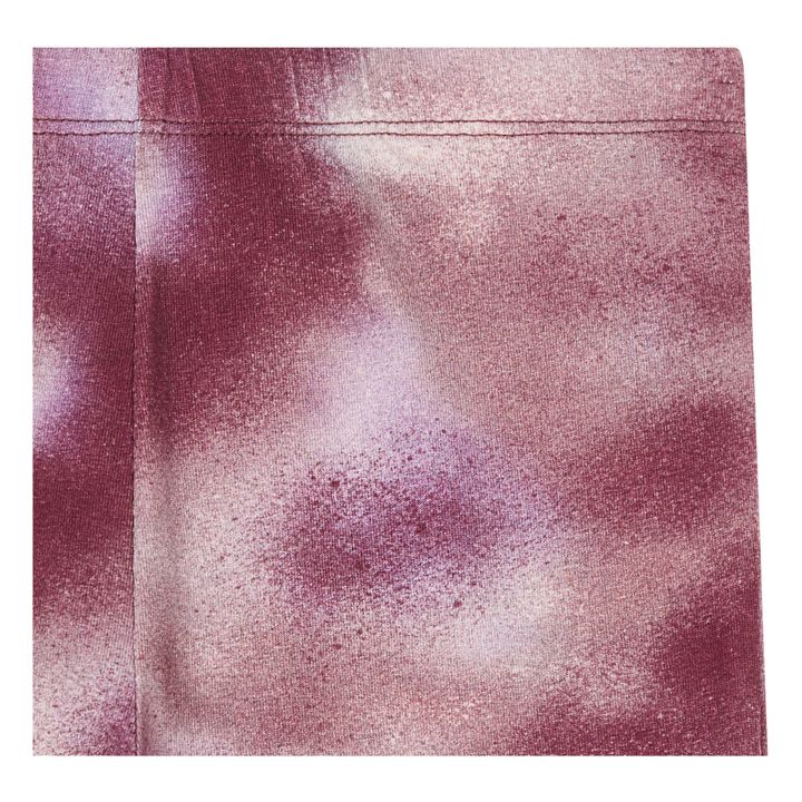 Organic Cotton Blur Burgundy Leggings | Burgunderrot- Produktbild Nr. 3