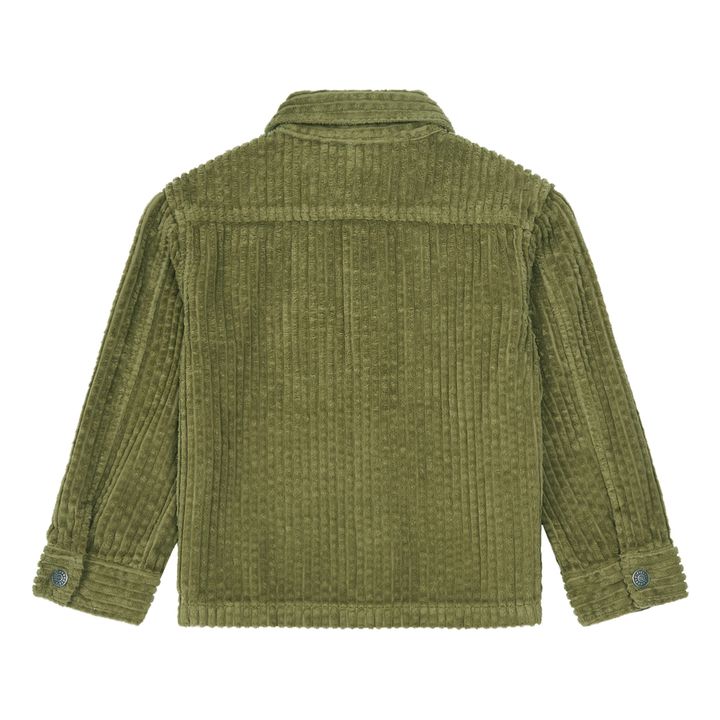 Organic Corduroy Shirt | Grün- Produktbild Nr. 4