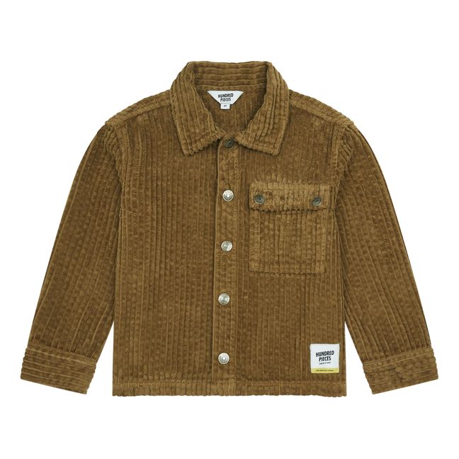 Organic Corduroy Shirt | Braun