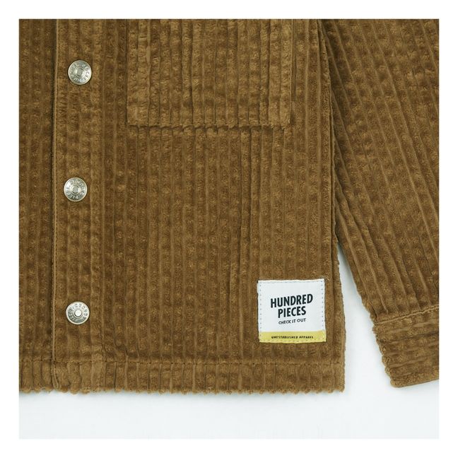 Organic Corduroy Shirt | Brown