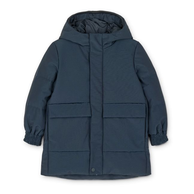 Athea Recycled Polyester Parka | Navy blue