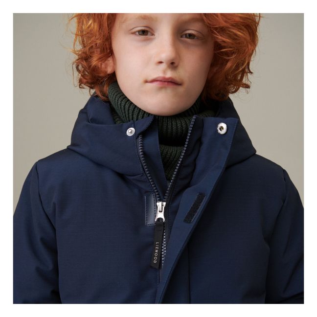 Athea Recycled Polyester Parka | Navy blue