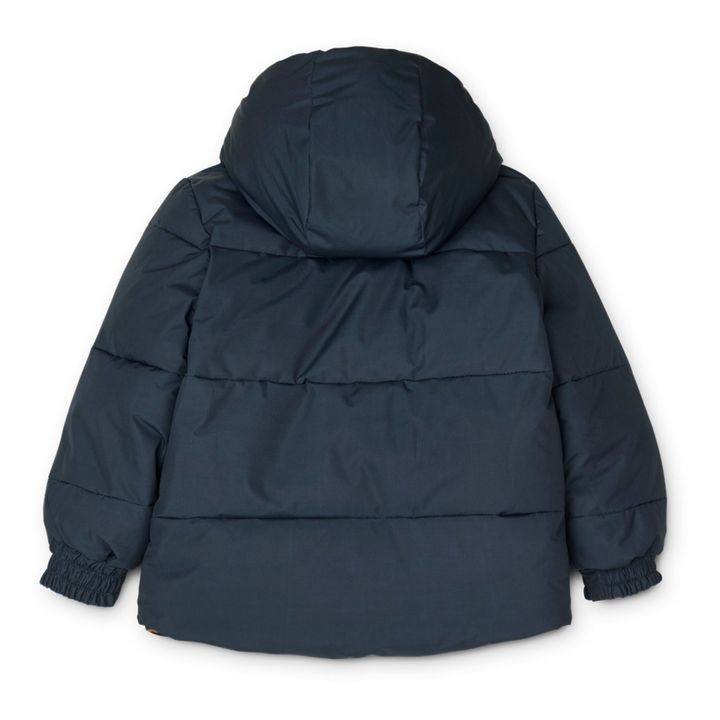 Paloma Recycled Polyester Reversible Parka | Blue- Product image n°8