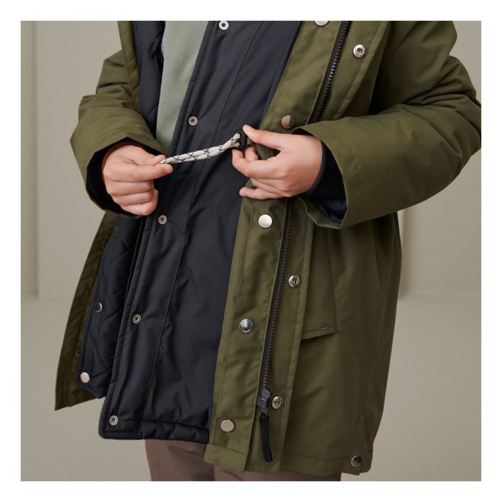 Liewood - Atlas Recycled Polyester Parka - Khaki | Smallable