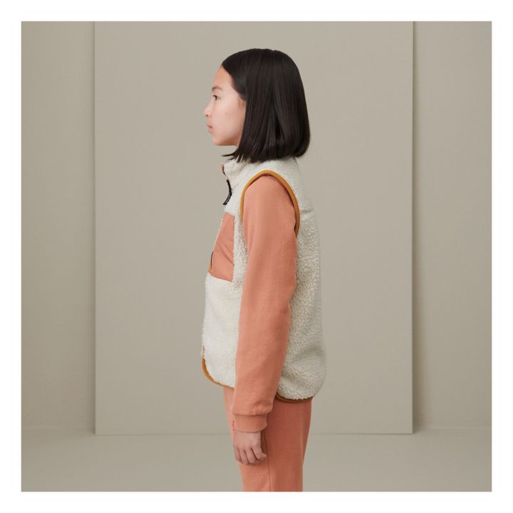 Vada Recycled Polyester Vest | Beige- Imagen del producto n°3
