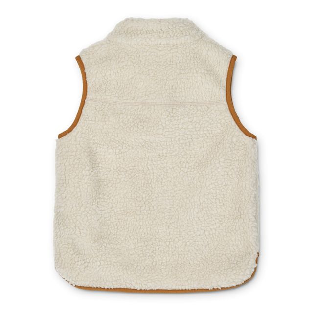 Vada Recycled Polyester Vest | Beige