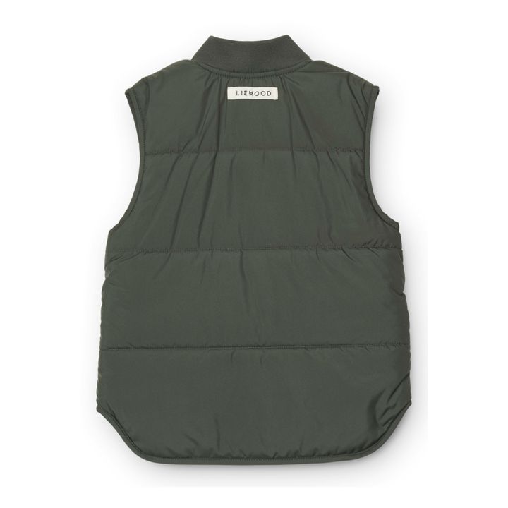 Allison Recycled Polyester Vest | Dark green- Product image n°7