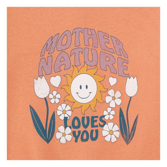 Mother Nature Organic Cotton Sweatshirt | Rosa