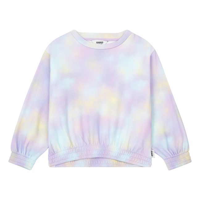 Blur Orchid Organic Cotton Sweatshirt | Lilla