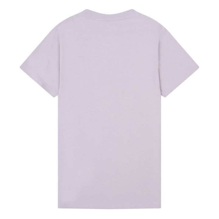 Mother Nature Organic Cotton T-Shirt Dress | Lilla- Immagine del prodotto n°5