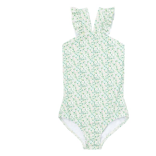 Crossover Swimsuit | Grün