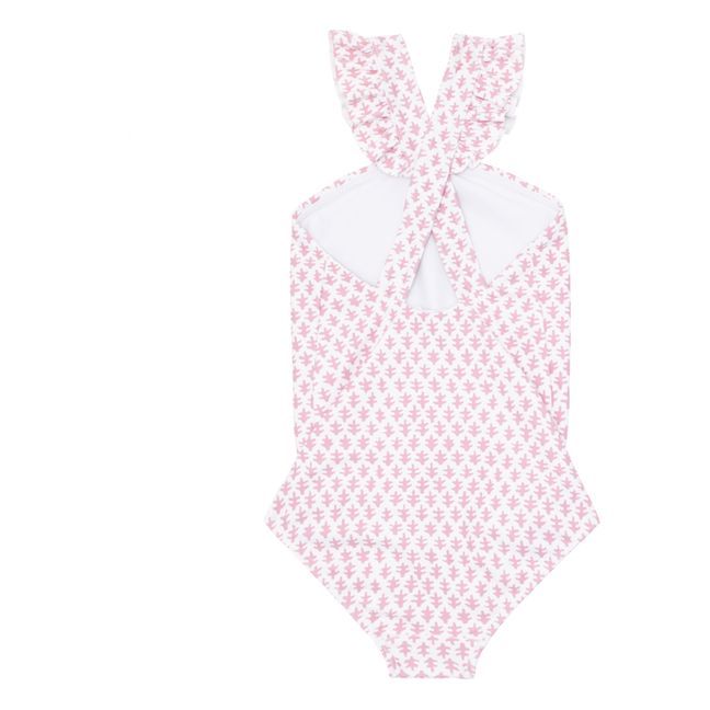 Crossover Swimsuit | Dusty Pink