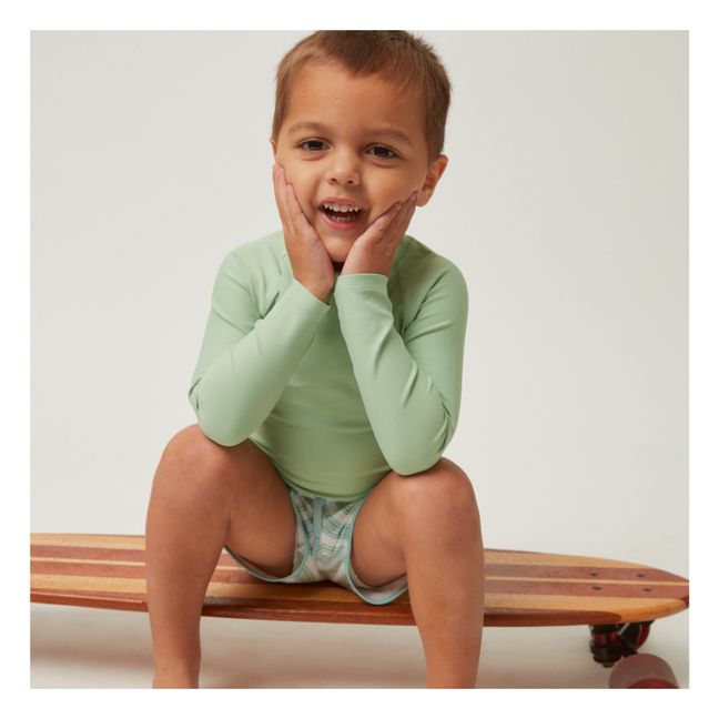 Anti-UV Long Sleeve T-Shirt | Grün