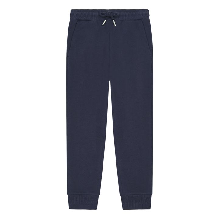 Navy cotton online joggers