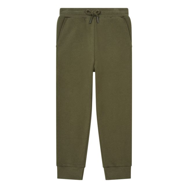 Easy Organic Cotton Joggers | Green