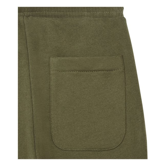 Easy Organic Cotton Joggers | Green